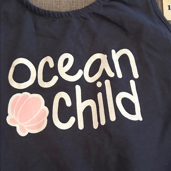 LUPILU Ocean Child Girls Romper 4-6Y NWT - Picture 2 of 5